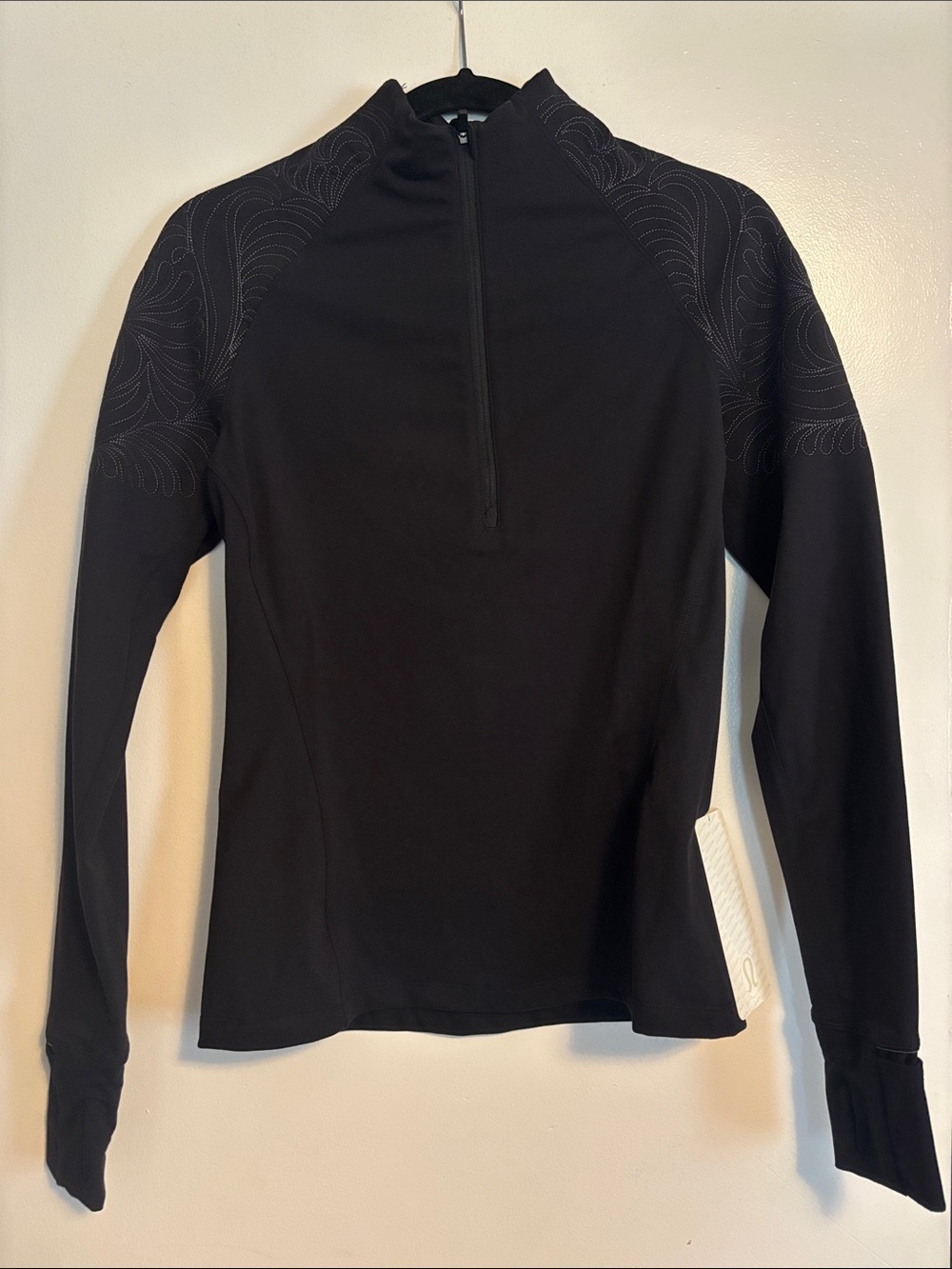 Lululemon Toasty Tech Black Half-Zip Pullover